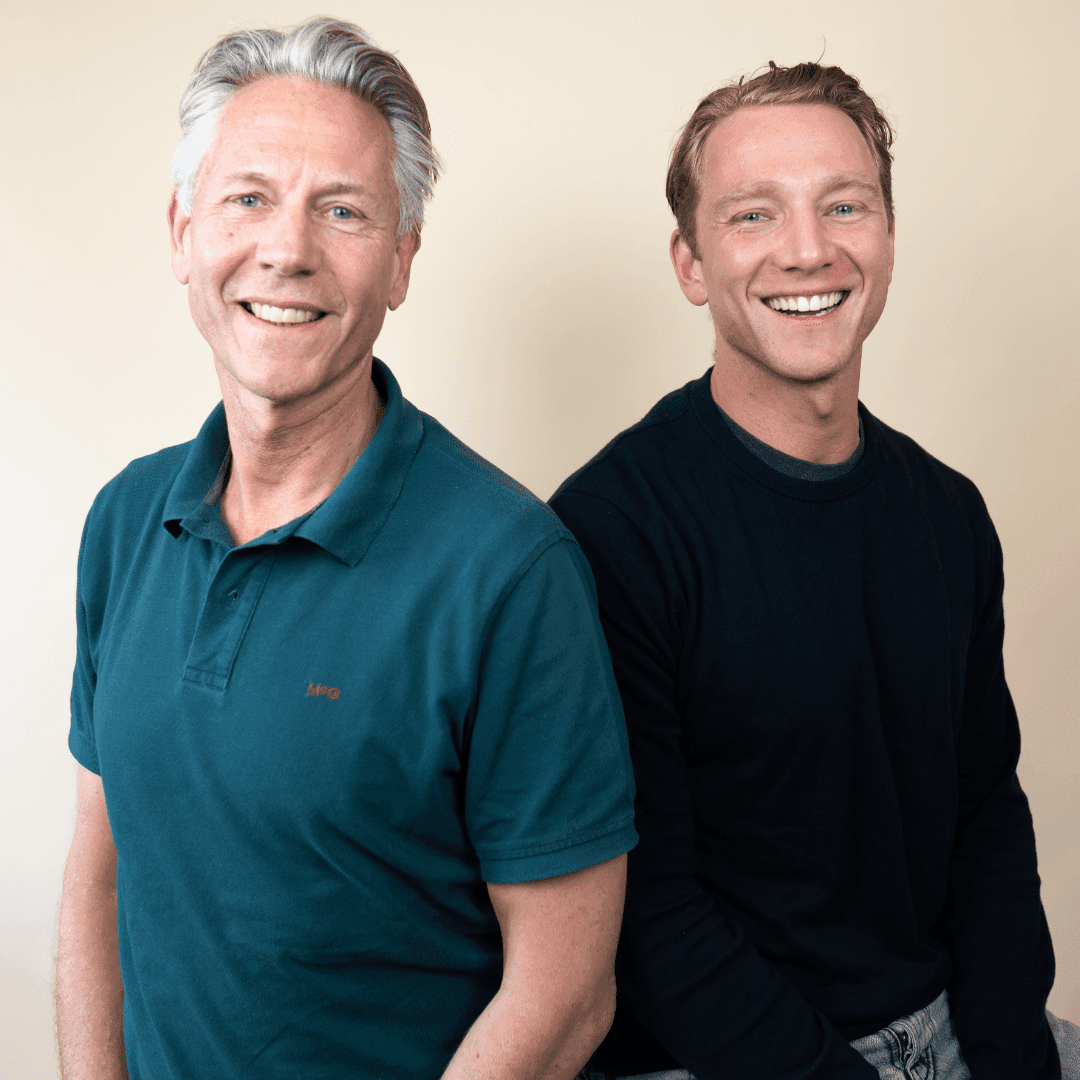 Dr. Hans Carpay en Matthijs Carpay, oprichters van The Migraine Clinic